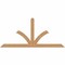 Ekena Millwork Richland Timber Gable Bracket, Western Red Cedar, 108"W x 49"H x 3 1/2"D x 5 1/2"F, 11/12 Pitch GBW108X49X0406RIC00SWR - alternate 1